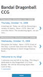 Mobile Screenshot of dragonballccg.blogspot.com