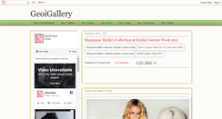 Desktop Screenshot of geoigallery.blogspot.com