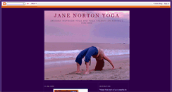 Desktop Screenshot of janenortonyoga.blogspot.com