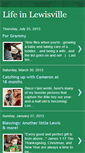 Mobile Screenshot of lifeinlewisville.blogspot.com