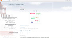 Desktop Screenshot of albinutaharnicuta.blogspot.com