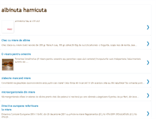 Tablet Screenshot of albinutaharnicuta.blogspot.com