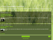 Tablet Screenshot of nextgenerationgardener.blogspot.com