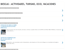 Tablet Screenshot of biescasactividades.blogspot.com