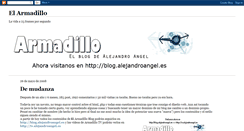 Desktop Screenshot of elarmadillobit.blogspot.com