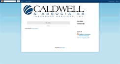 Desktop Screenshot of caldwellinsurance.blogspot.com