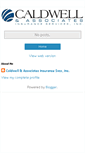Mobile Screenshot of caldwellinsurance.blogspot.com