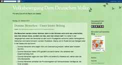 Desktop Screenshot of dem-deutschen-volke.blogspot.com