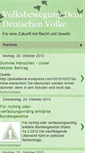 Mobile Screenshot of dem-deutschen-volke.blogspot.com