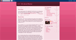 Desktop Screenshot of elaineyz.blogspot.com