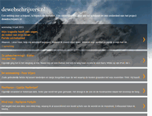 Tablet Screenshot of dewebschrijvers.blogspot.com