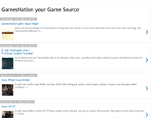 Tablet Screenshot of gamesnation.blogspot.com