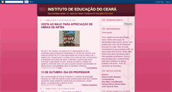 Desktop Screenshot of institutodeeducacaodoce.blogspot.com