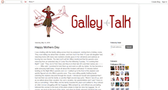 Desktop Screenshot of galleytalk.blogspot.com