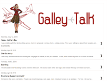 Tablet Screenshot of galleytalk.blogspot.com