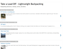 Tablet Screenshot of lighterload.blogspot.com
