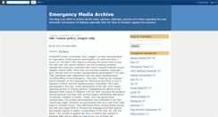 Desktop Screenshot of emergencymediaarchive.blogspot.com