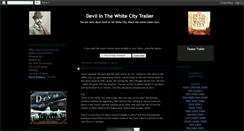 Desktop Screenshot of devil-in-the-white-city-movie-trailer.blogspot.com