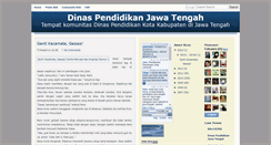 Desktop Screenshot of dinaspendidikan.blogspot.com