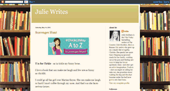 Desktop Screenshot of juliemulhern.blogspot.com