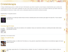 Tablet Screenshot of cristaloterapia.blogspot.com