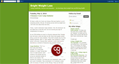 Desktop Screenshot of brightweightloss.blogspot.com