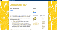 Desktop Screenshot of amarillos514.blogspot.com