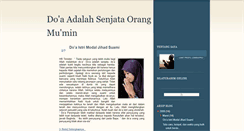 Desktop Screenshot of doa-kita.blogspot.com