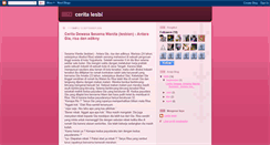 Desktop Screenshot of ceritalesbi.blogspot.com