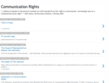 Tablet Screenshot of communicationrights.blogspot.com