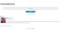 Tablet Screenshot of linuxindonesia.blogspot.com