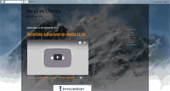 Desktop Screenshot of juegaubuntu.blogspot.com