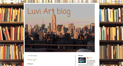 Desktop Screenshot of luvi-art.blogspot.com