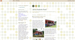 Desktop Screenshot of africasankofafund.blogspot.com