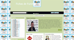 Desktop Screenshot of fichasfutebol.blogspot.com