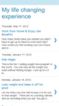 Mobile Screenshot of mylifechangingexperience-theblog.blogspot.com