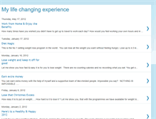 Tablet Screenshot of mylifechangingexperience-theblog.blogspot.com