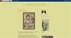 Desktop Screenshot of chemindesmuguets.blogspot.com