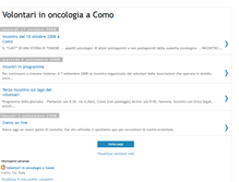 Tablet Screenshot of oncologia-como.blogspot.com