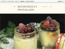 Tablet Screenshot of muchodulceypocosalado.blogspot.com