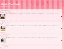 Tablet Screenshot of maggiepinkcheeks.blogspot.com