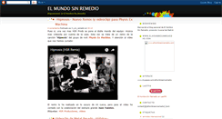 Desktop Screenshot of elmundosinremedio.blogspot.com