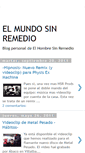 Mobile Screenshot of elmundosinremedio.blogspot.com
