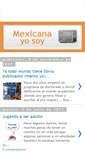 Mobile Screenshot of mexicanayosoy.blogspot.com