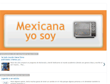 Tablet Screenshot of mexicanayosoy.blogspot.com