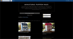 Desktop Screenshot of miniaturas-puppenhaus.blogspot.com