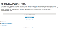 Tablet Screenshot of miniaturas-puppenhaus.blogspot.com
