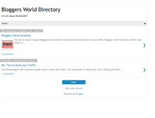 Tablet Screenshot of bloggersworlddirectory.blogspot.com