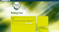 Desktop Screenshot of bulldoggear.blogspot.com