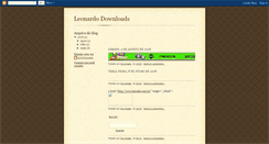 Desktop Screenshot of leonardodownloads2.blogspot.com